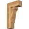 Ekena Millwork Balboa Block Rough Sawn Bracket, Western Red Cedar, 6"W x 18"D x 30"H BKT06X18X30BOA05RWR - alternate 1